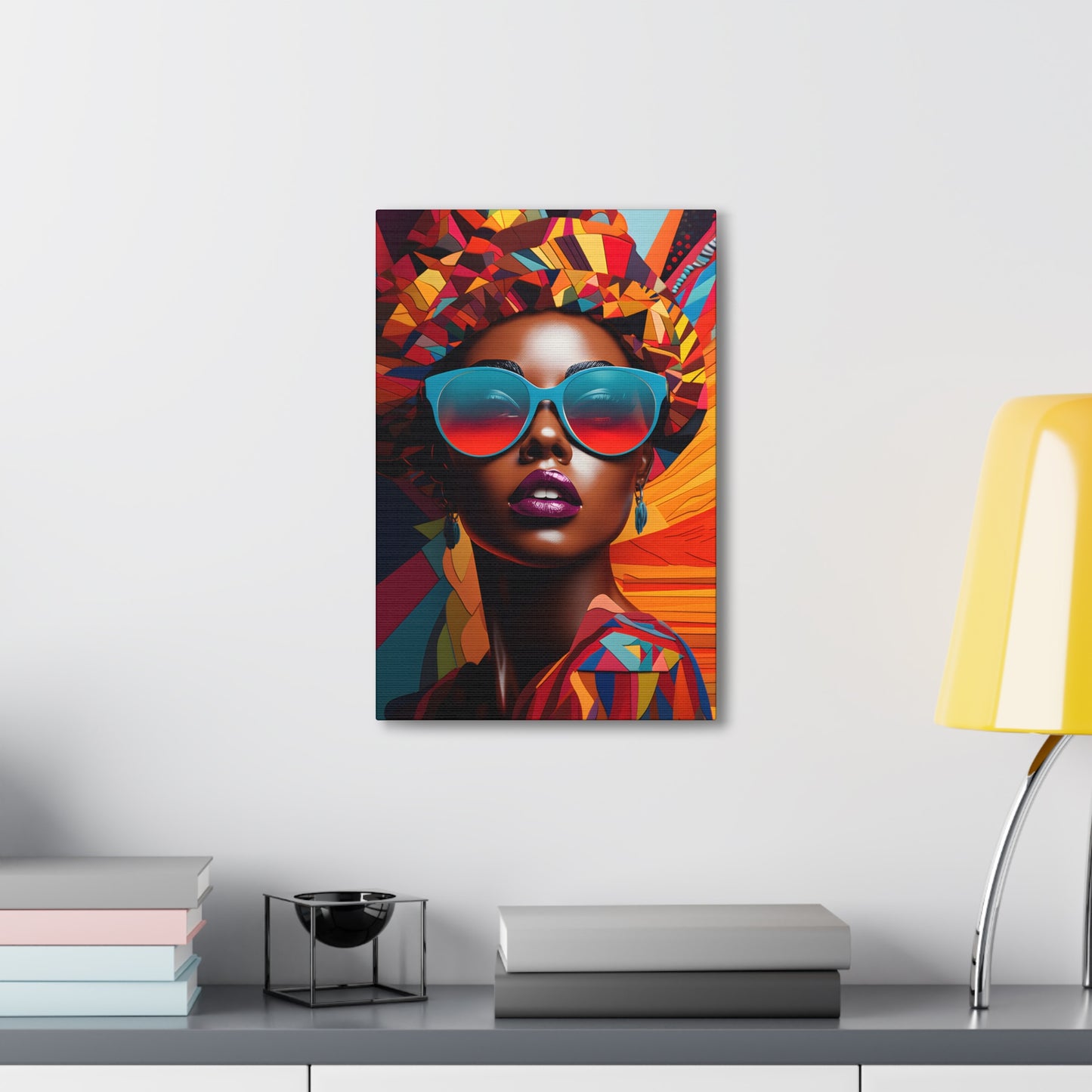 Kente Kouture (Dionne) - Canvas Print