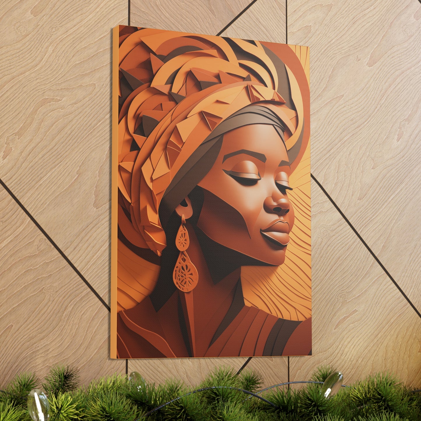 Copper Queens (Ebony) - Canvas Print