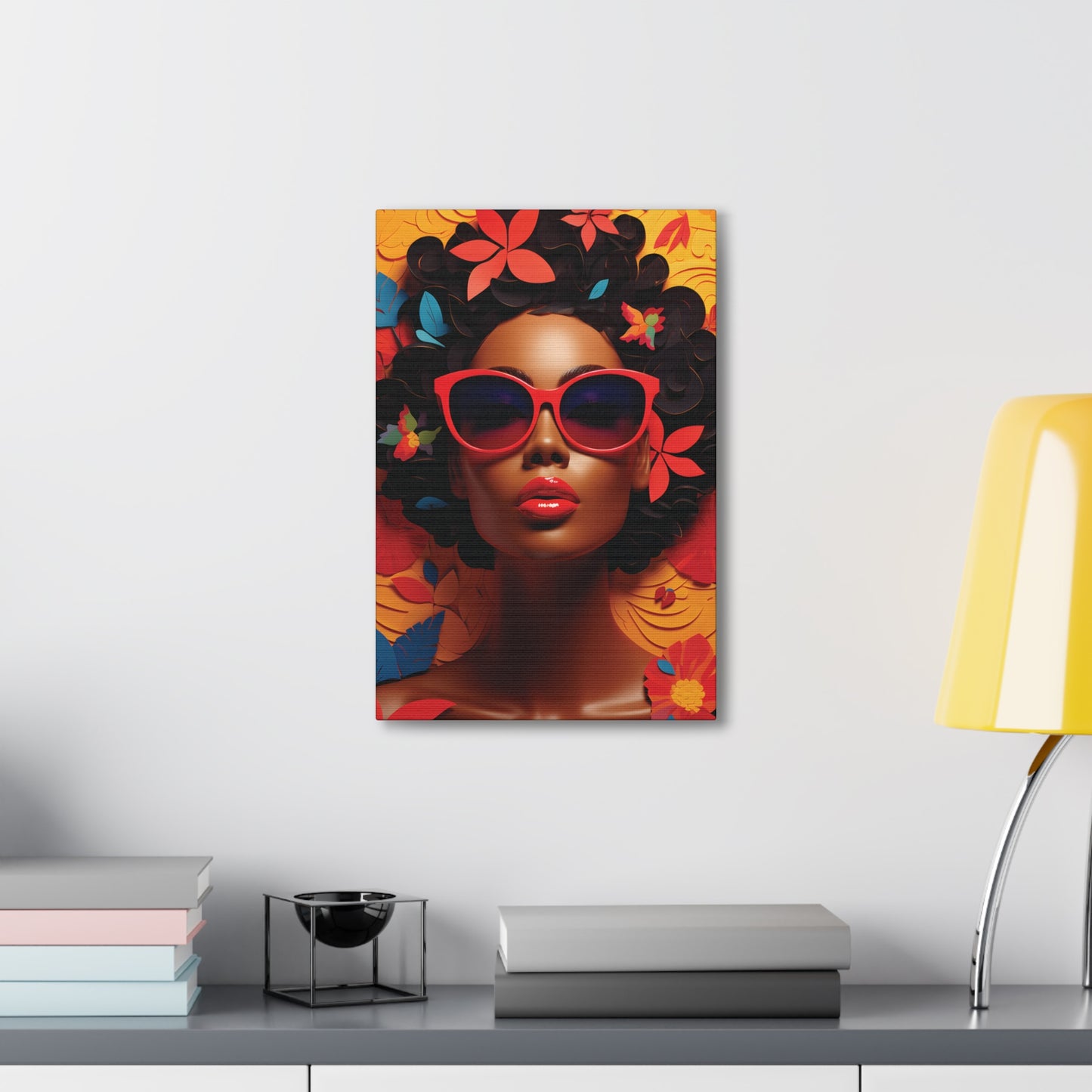 Bold Shades of Beauty (Maya) - Canvas Print