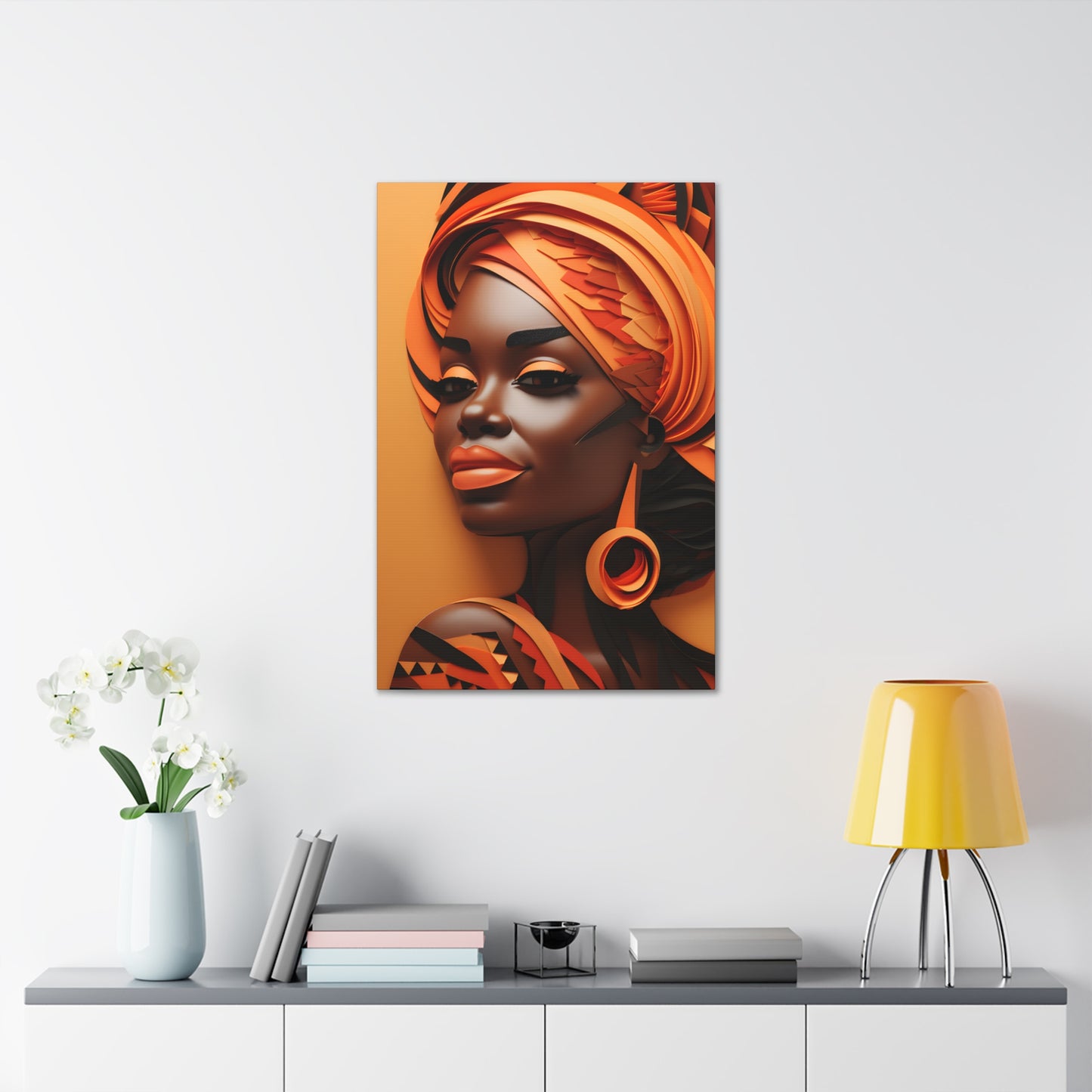 Copper Queens (Amara) - Canvas Print